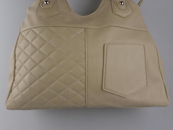 Sehr schöne Damen Handtasche in Hellbeige